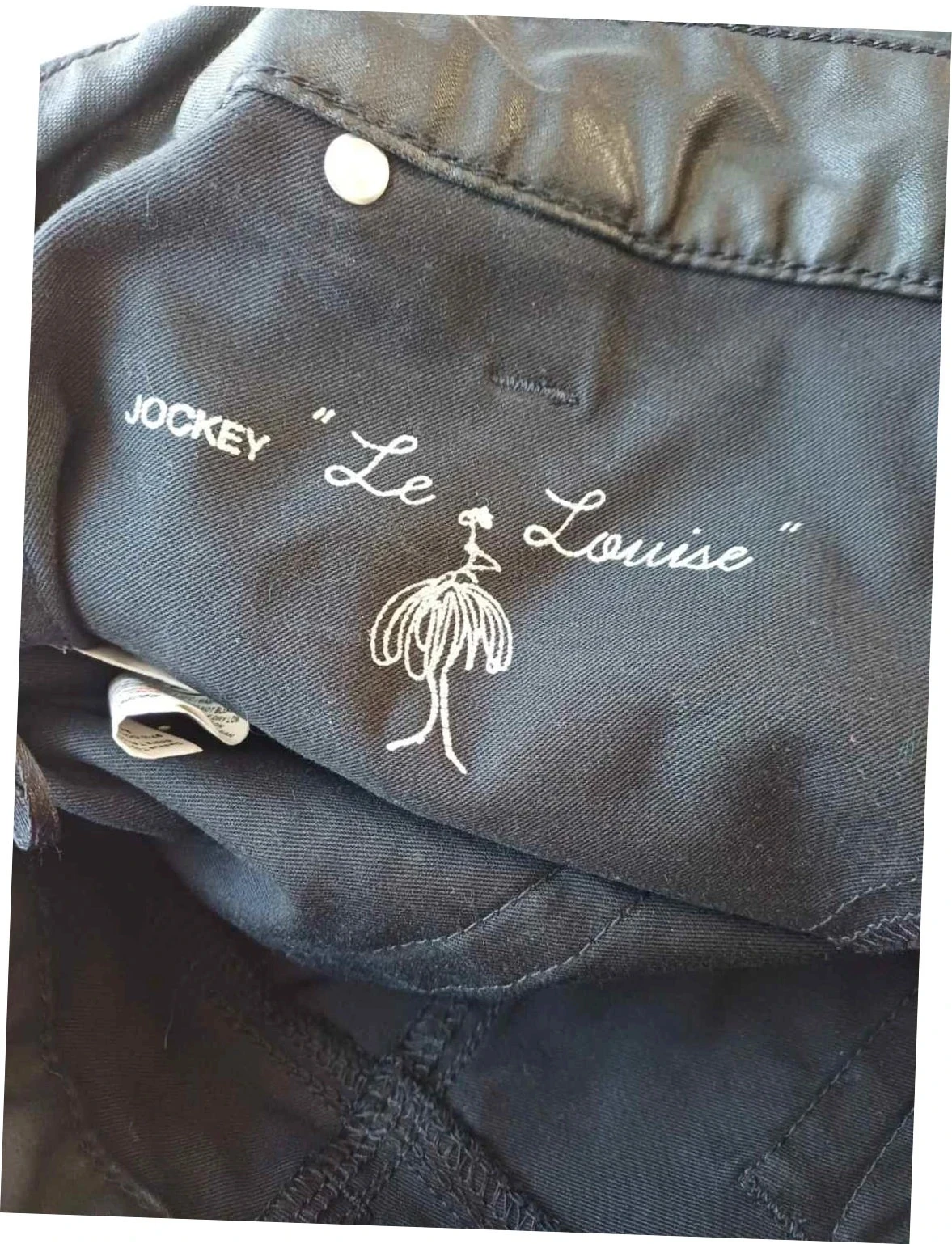 Slim zwart gecoate broek One Step "Le Louise" - Nieuw met label - Maat 29 – photo 6